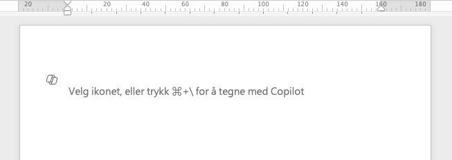 Hvordan begynne med copilot i Word
